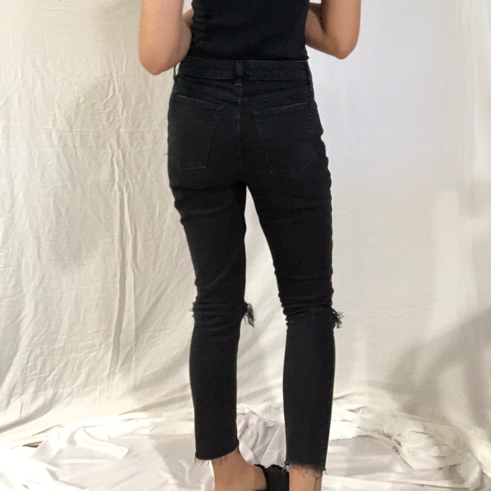 Abercrombie and Fitch curve love black skinny jean - Picture 5 of 8